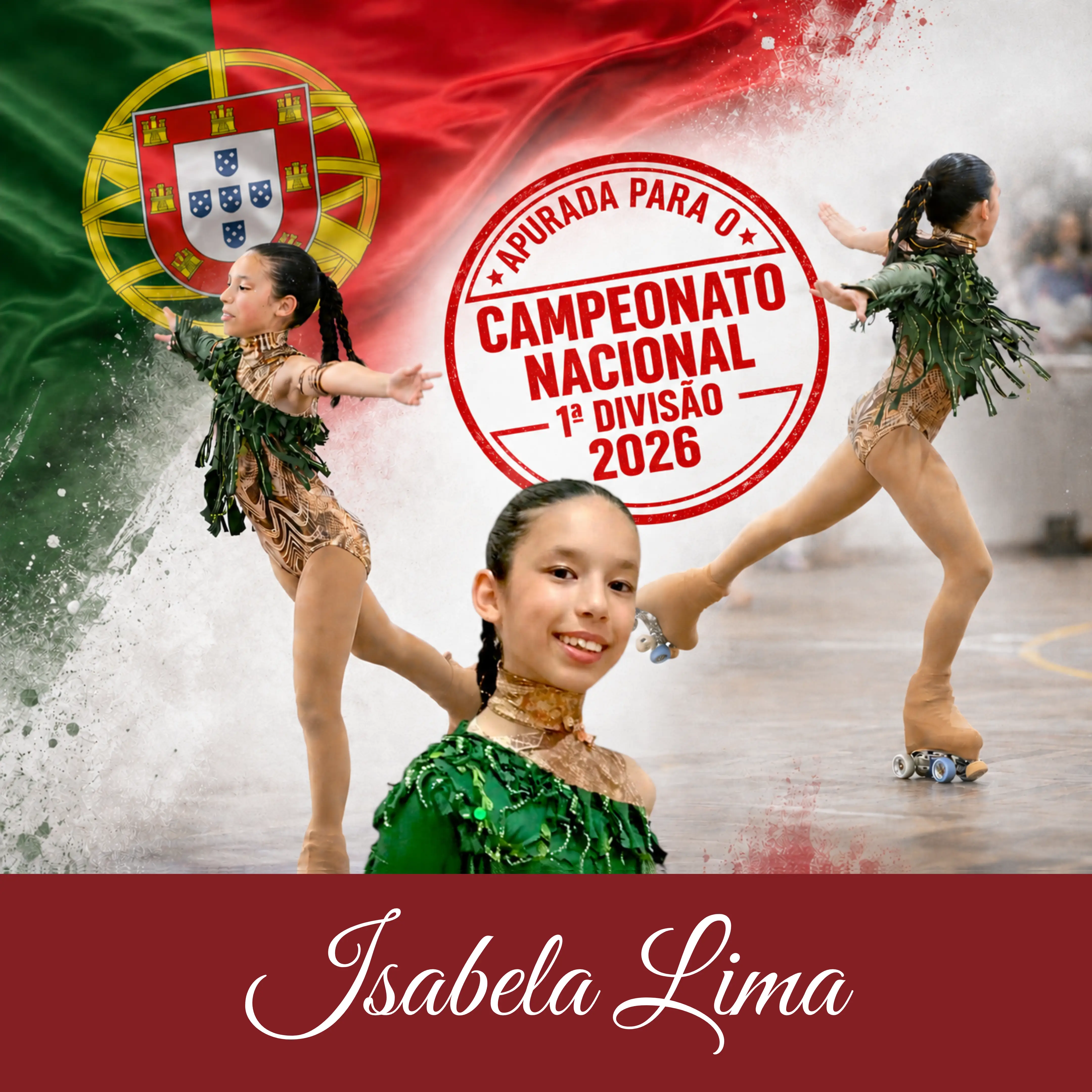 APURADA PARA O CAMPEONATO NACIONAL DE 1ª DIVISÃO 2026!