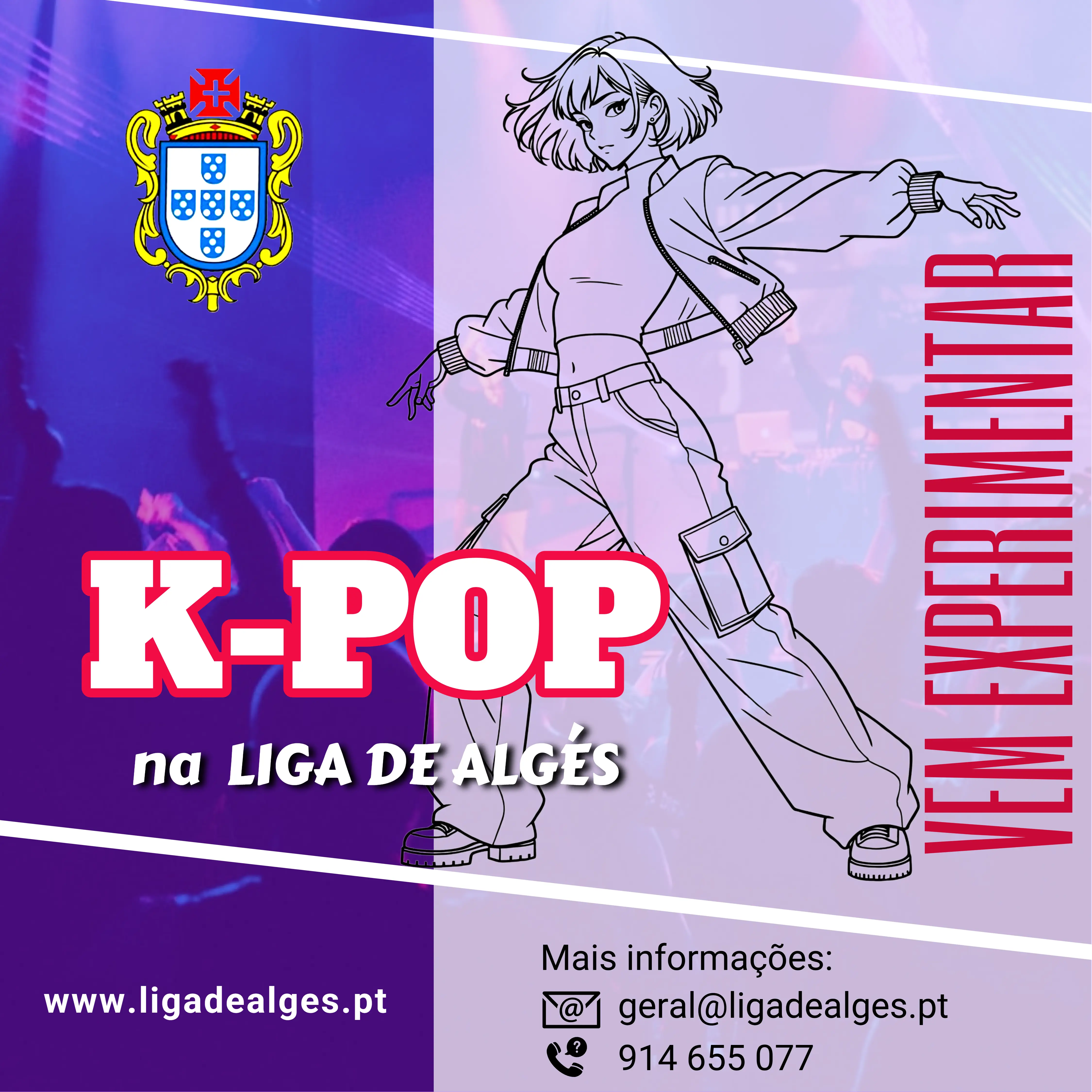 Aulas de K-Pop na Liga de Algés